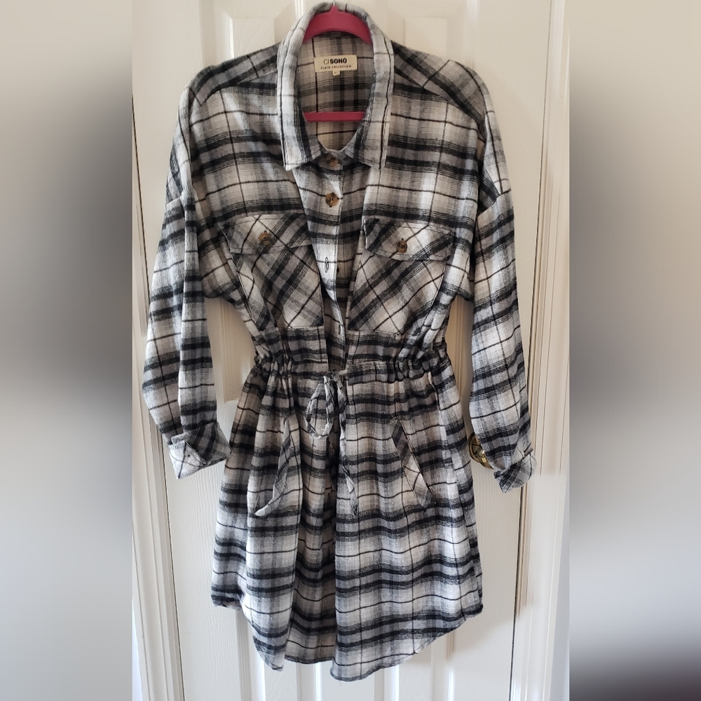 Flannel dress/shirt